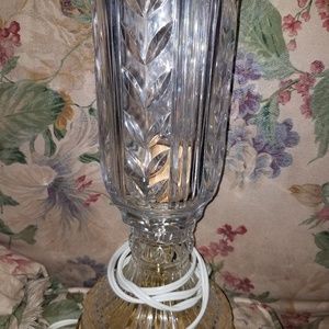 24%Lead Crystal Lamp set